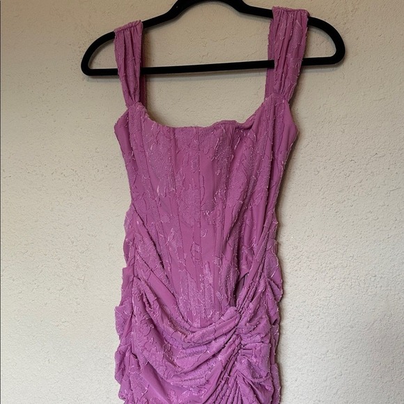 HOUSE OF CB 'Cesca' Rose Pink Floral Maxi Dress NWOT size XS - Picture 15 of 15